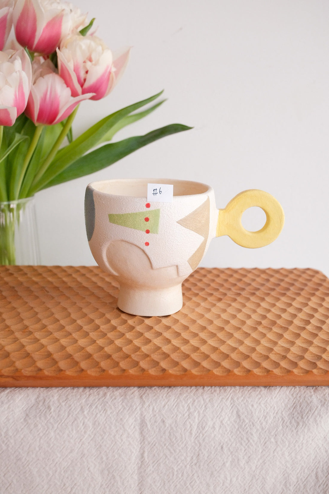 Hacorie 石丸和美 Footed Mug - Geometry HC04