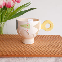 Hacorie 石丸和美 Footed Mug - Geometry HC04