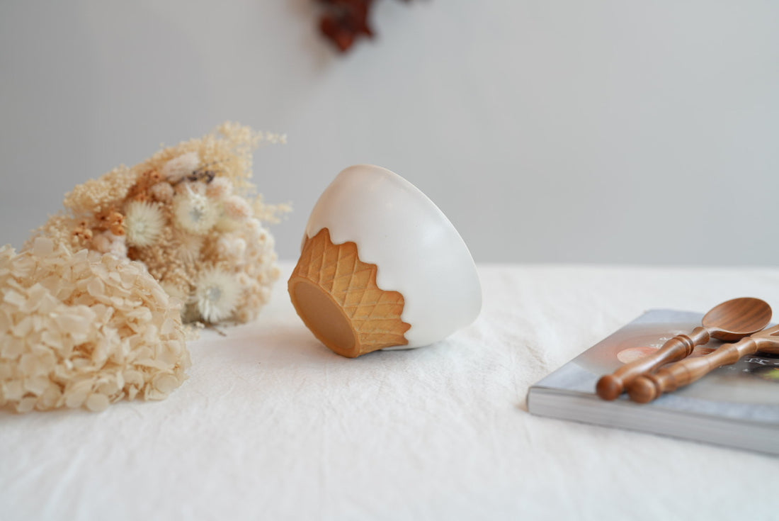 TAMA10- Ice Cream Bowl - Vanilla TA09