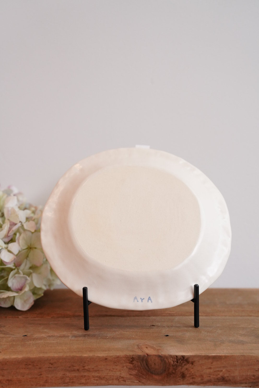 Aya Furusawa 古澤彩- Round Plate With Rim AF06-2