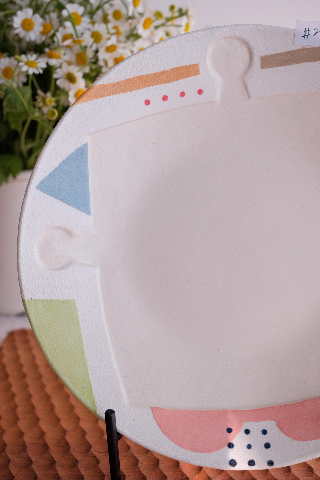 Hacorie 石丸和美 Round Plate - Geometry HC18