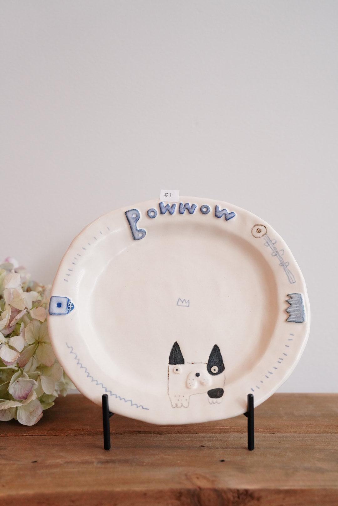 Aya Furusawa 古澤彩- Round Plate With Rim AF06-3