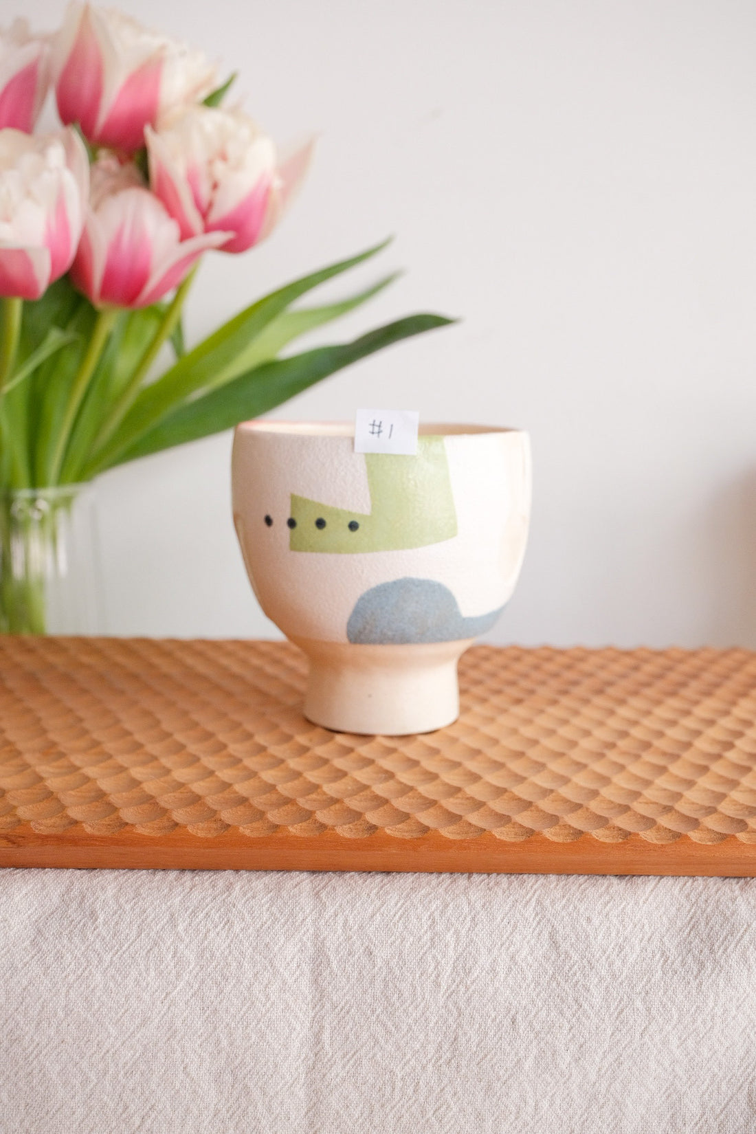 Hacorie 石丸和美 Footed Mug - Geometry HC04