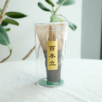 Purple Bamboo Matcha Whisk 100 Prongs Twine Count