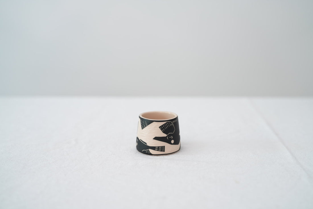 Shirogarasu Studio Bird Espresso Cup