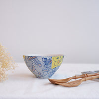 Hamasaka Naoko 浜坂尚子  Hand Painted Bowl - HN03 #6