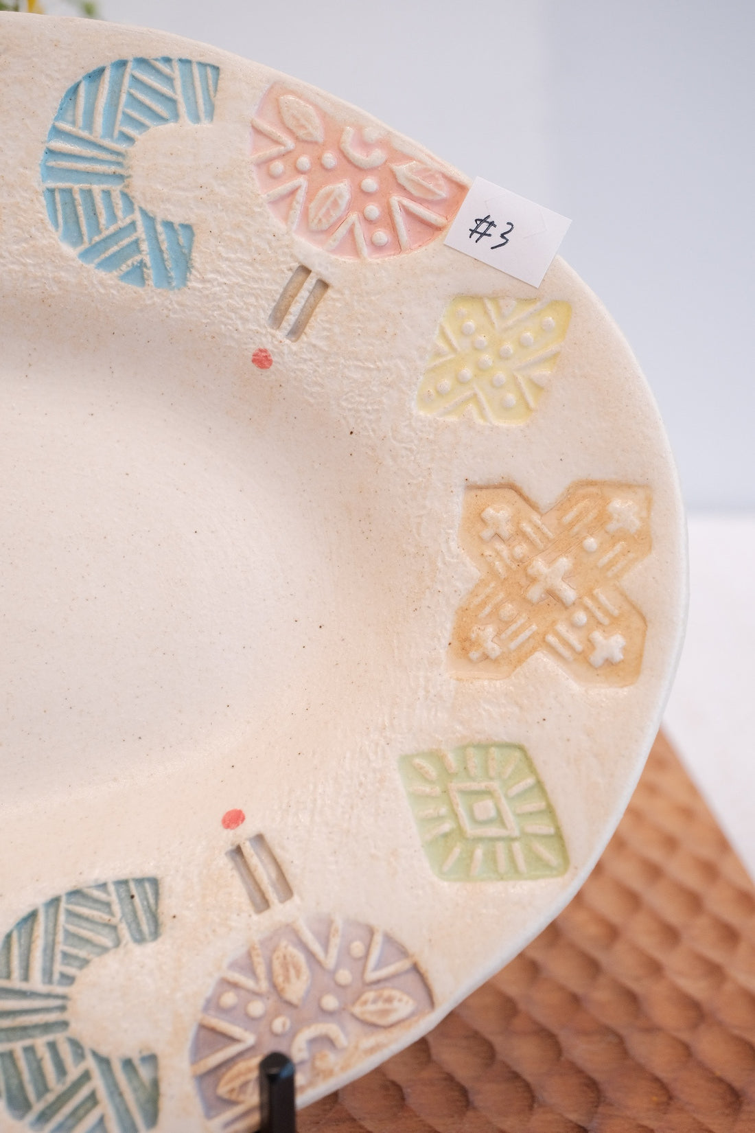 Hacorie 石丸和美 Oval Plate - Stamp HC13