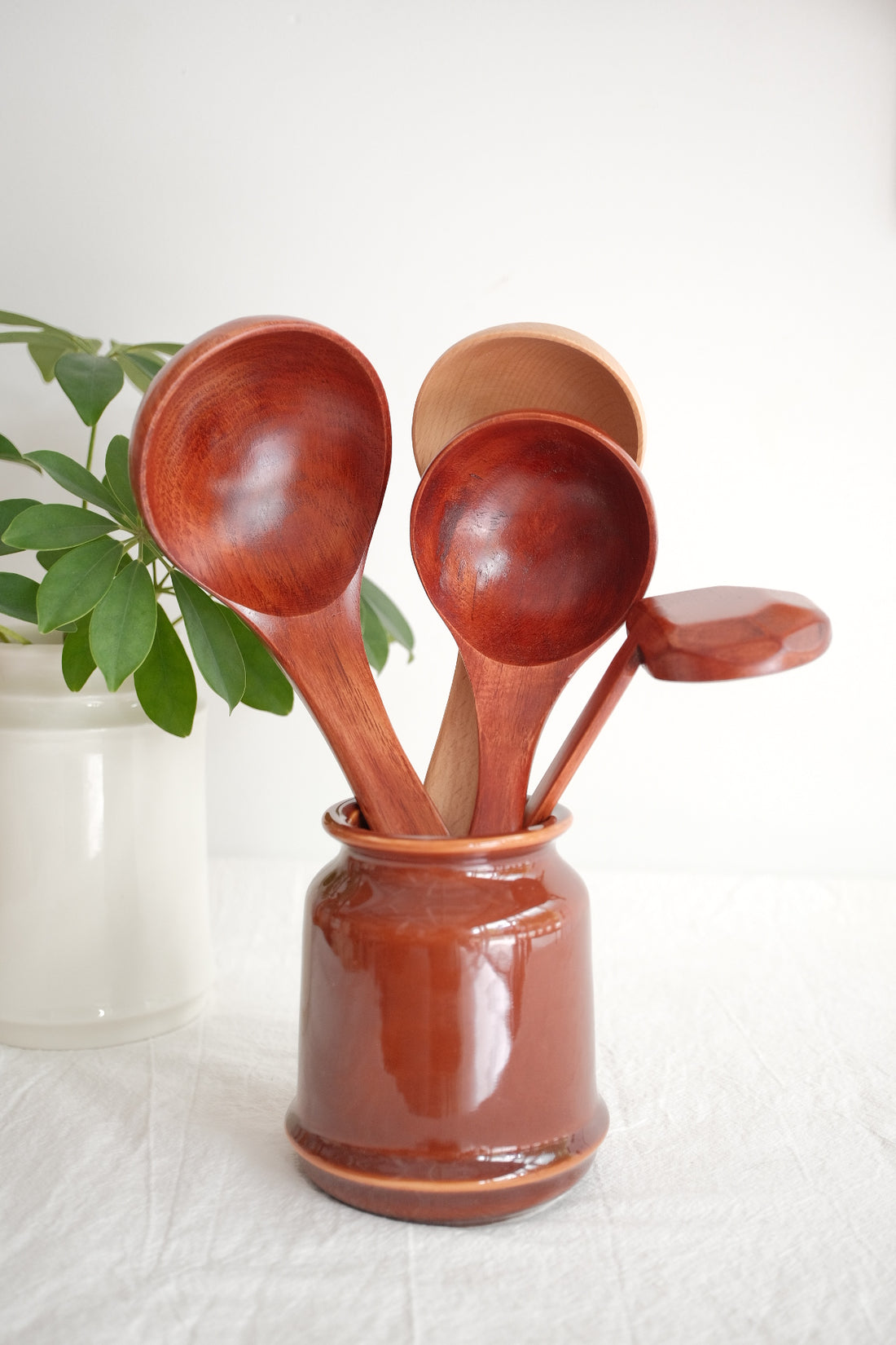 Natural Wood Kitchen Laddle