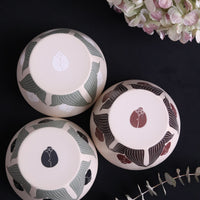BAIYA Studio Handmade Brownie Tulip Bowl