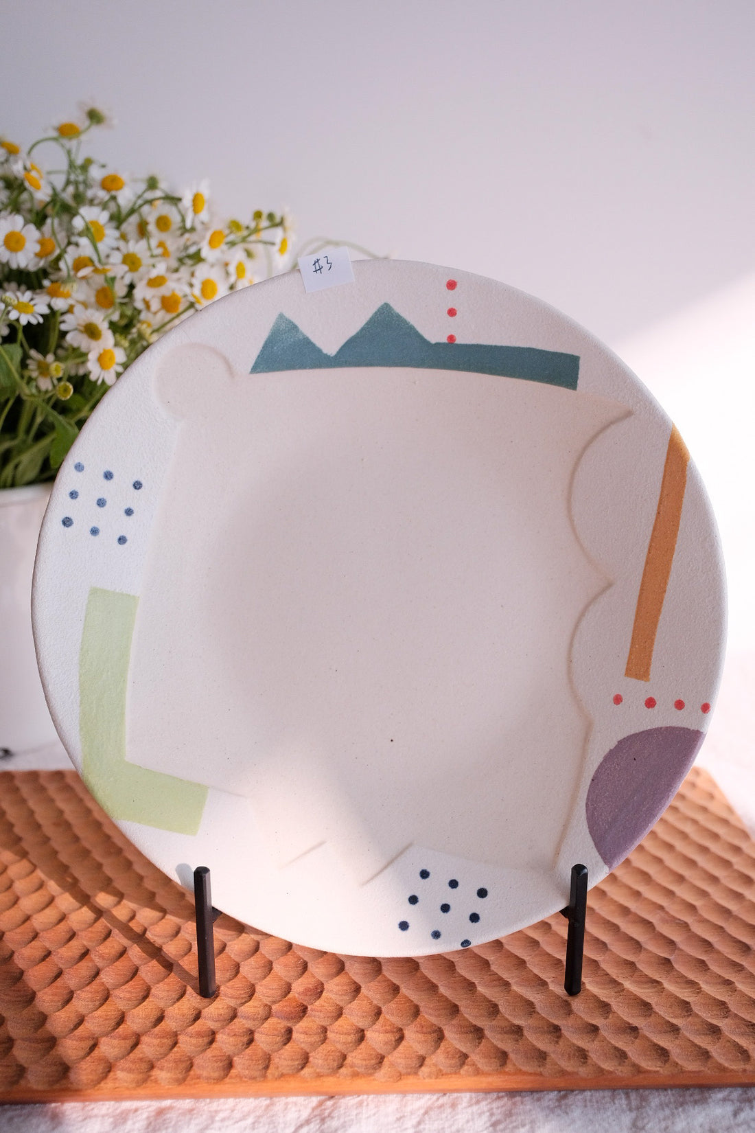 Hacorie 石丸和美 Round Plate - Geometry HC18