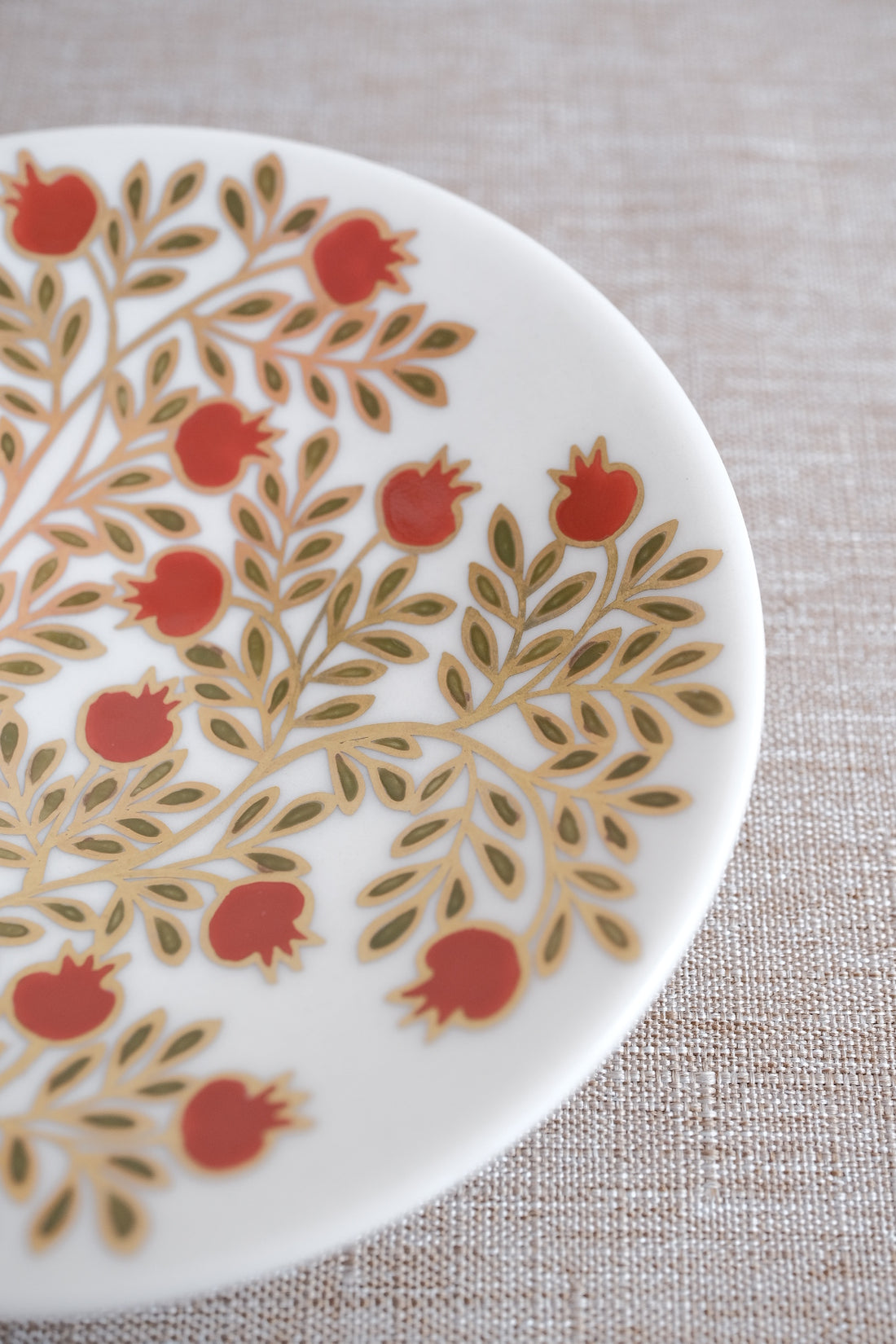 Natsumi Iino 飯野夏實 Saucer - Pomegranate NI003