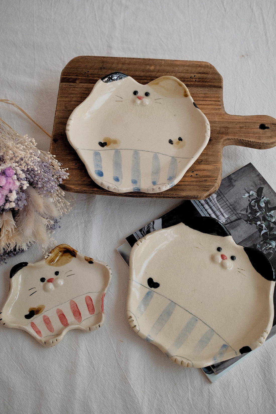 Harunyaaa 新矢春菜 - Cat Shape Plate - Large HY13 #3