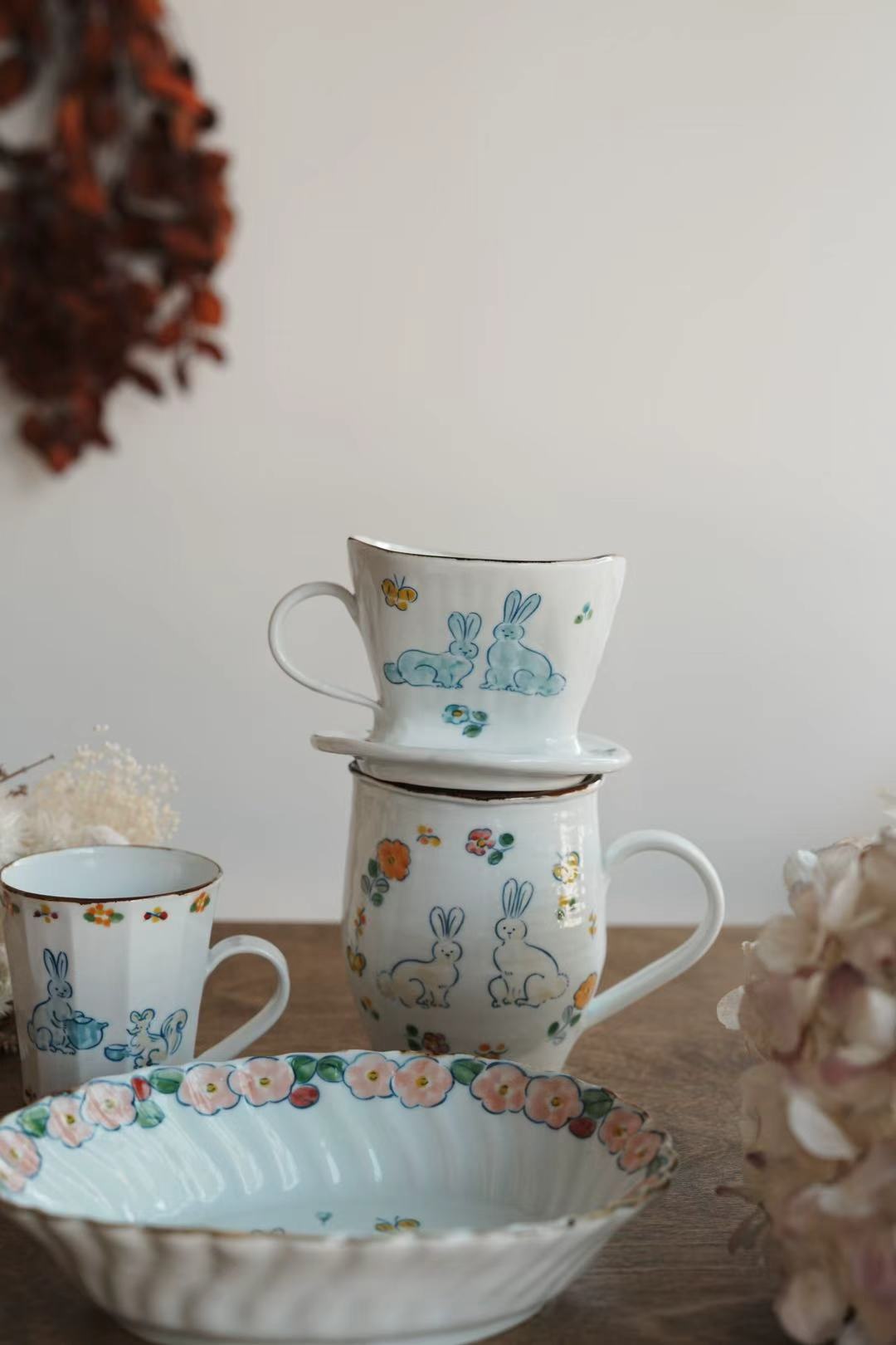 TATA Pottery Studio 田中大輝 & 田边桂- Porcelain Jug TP18 #2