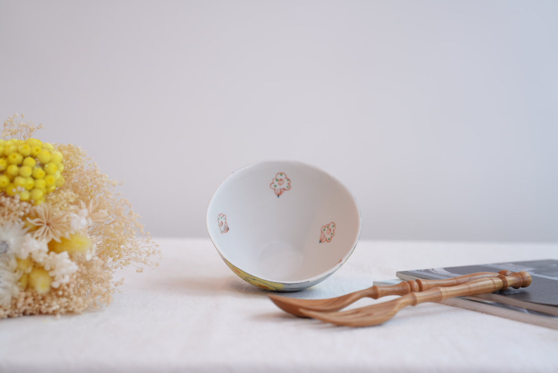 Hamasaka Naoko 浜坂尚子  Hand Painted Bowl - HN03 #5