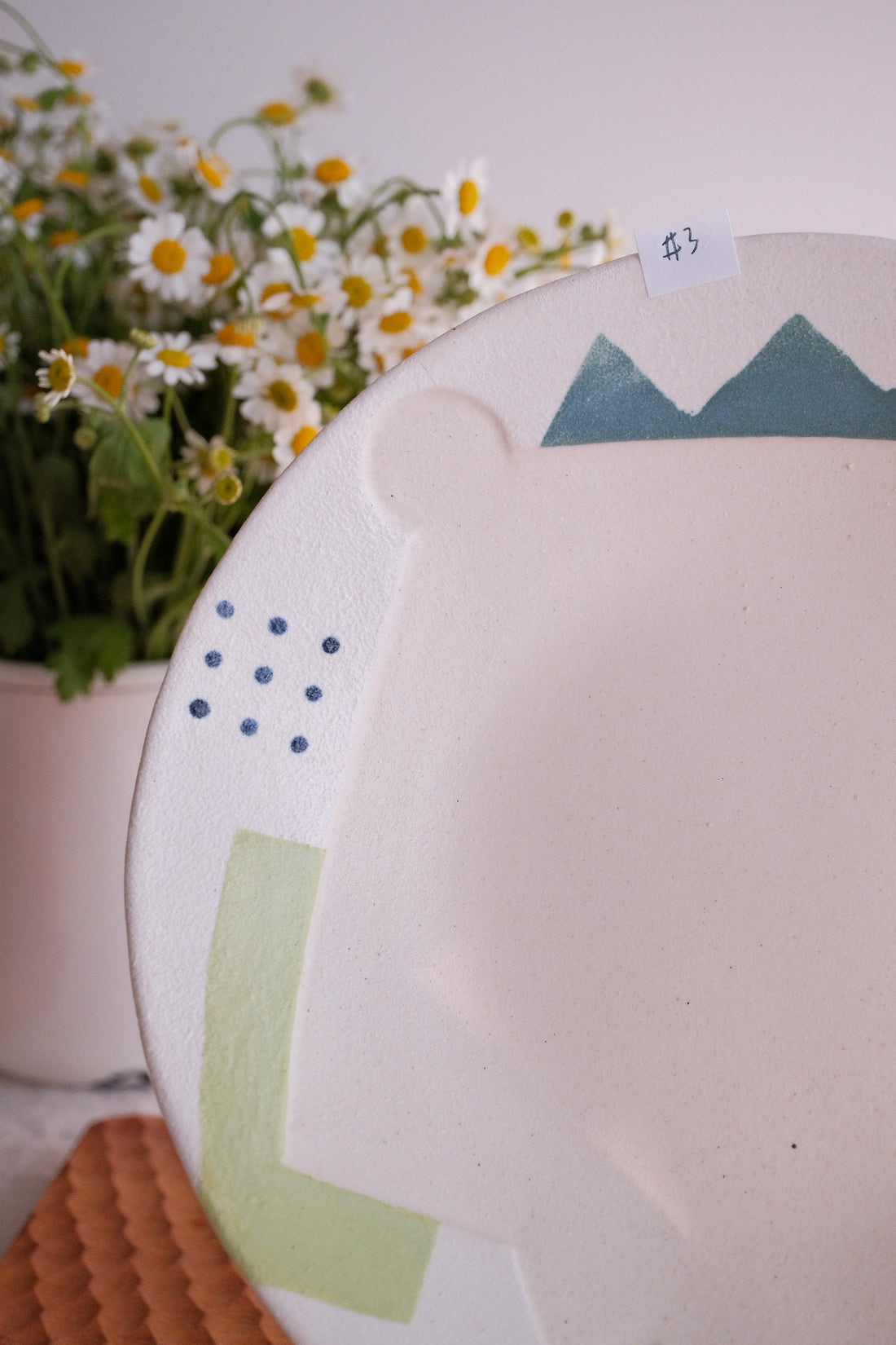 Hacorie 石丸和美 Round Plate - Geometry HC18