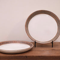 Emishi Kobo 池田匡優&美弥子 - Large Round Plate EK11