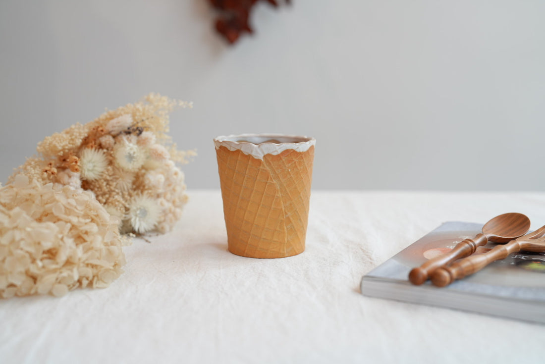 TAMA10- Waffle Cone Free Cup- Vanilla TA02