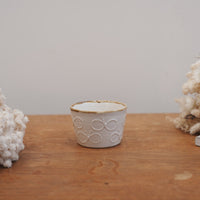 Tomoko Kubo コンガリ舍 White Butterfly Free Cup TK12