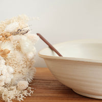 Mashiko Pottery Yoshizawa Irregular Salad Bowl