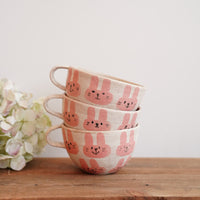 Tomotaro 岡村友太郎 - Rabbit Round Mug