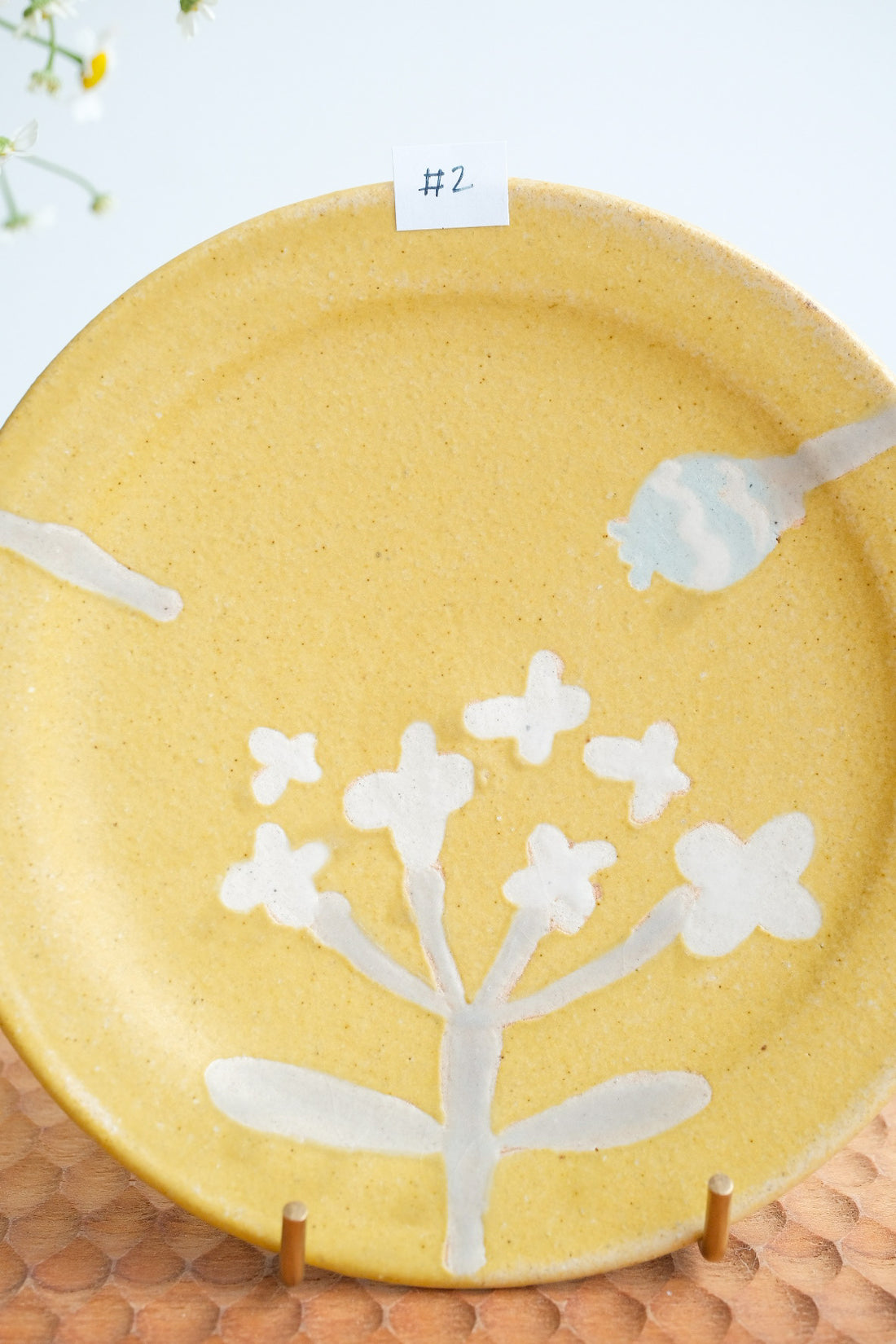 Makiko Okizawa 冲澤真纪子- 15cm Flower Plate MA05