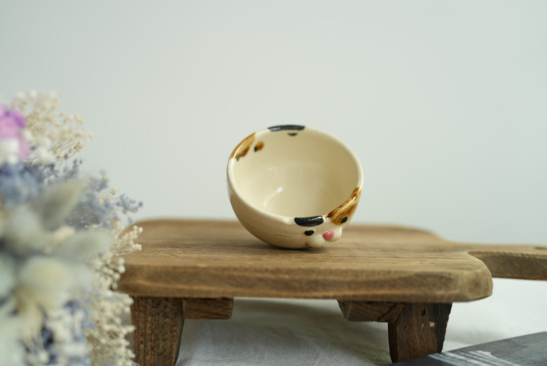 Harunyaaa 新矢春菜 - Sake Cup - Cat HY18-1 #2