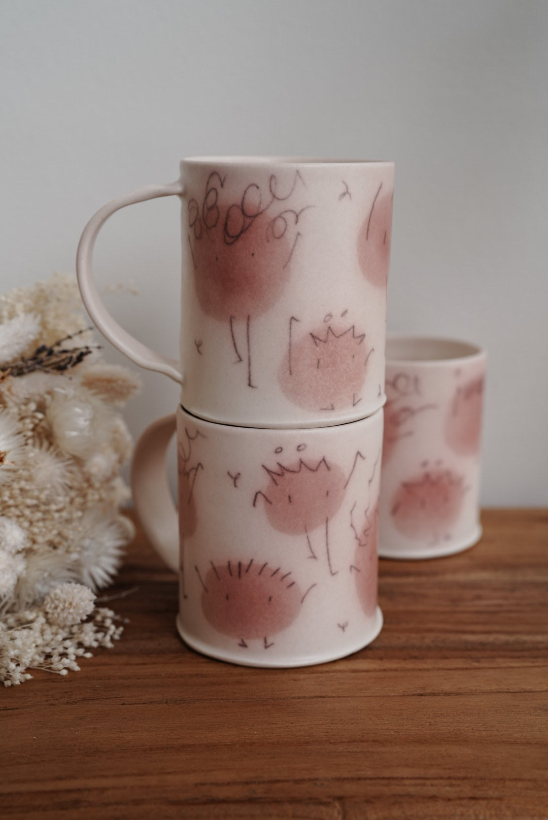 Zing Studio Hand-made Mug - Red