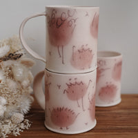 Zing Studio Hand-made Mug - Red