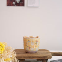 Cozy Nook - Checkered Pattern Mug with Round Bottom- CN20 #1