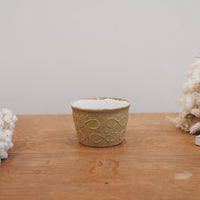 Tomoko Kubo コンガリ舍 Yellow Butterfly Free Cup TK11