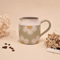 Kei Mitsumochi ミツ持啓 Flower Jug- Green KM82