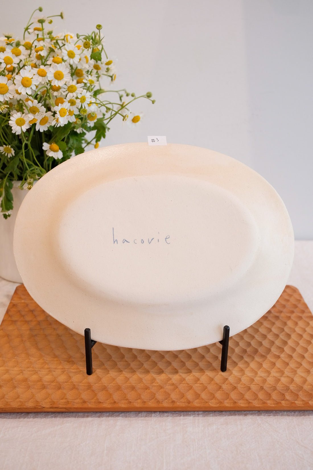 Hacorie 石丸和美 Oval Plate - Geometry HC07