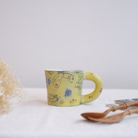 Hamasaka Naoko 浜坂尚子  Hand Painted Mug - HN02 #4
