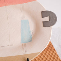Hacorie 石丸和美 Oval Plate - Irregular Shape HC08