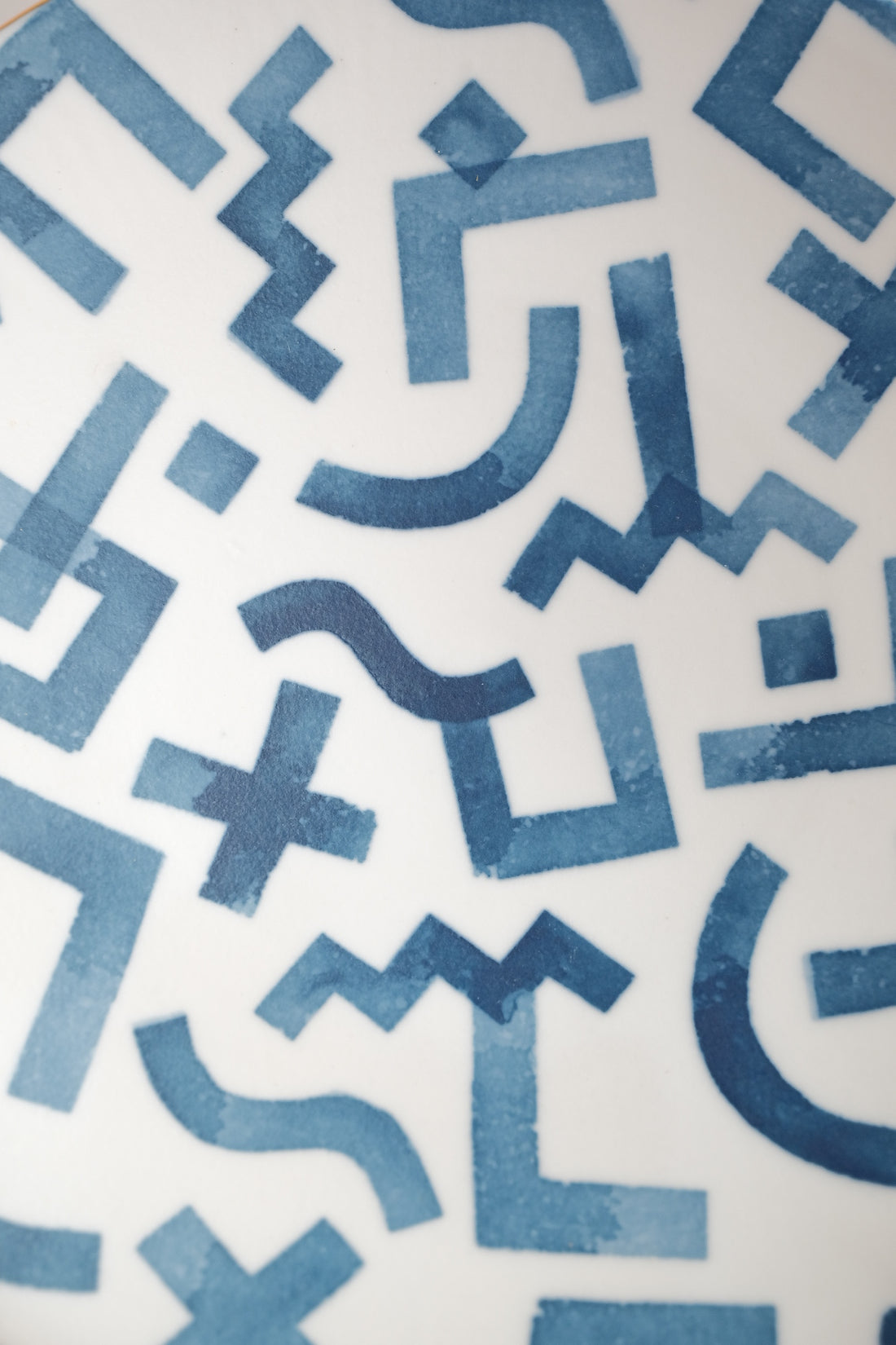 Natsumi Iino 飯野夏實 Geometry Large Plate NI010