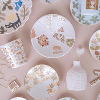Natsumi Iino 飯野夏實 Round Plate NI007