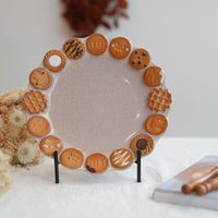TAMA10- 16 Cookie Plate - Peach TA08