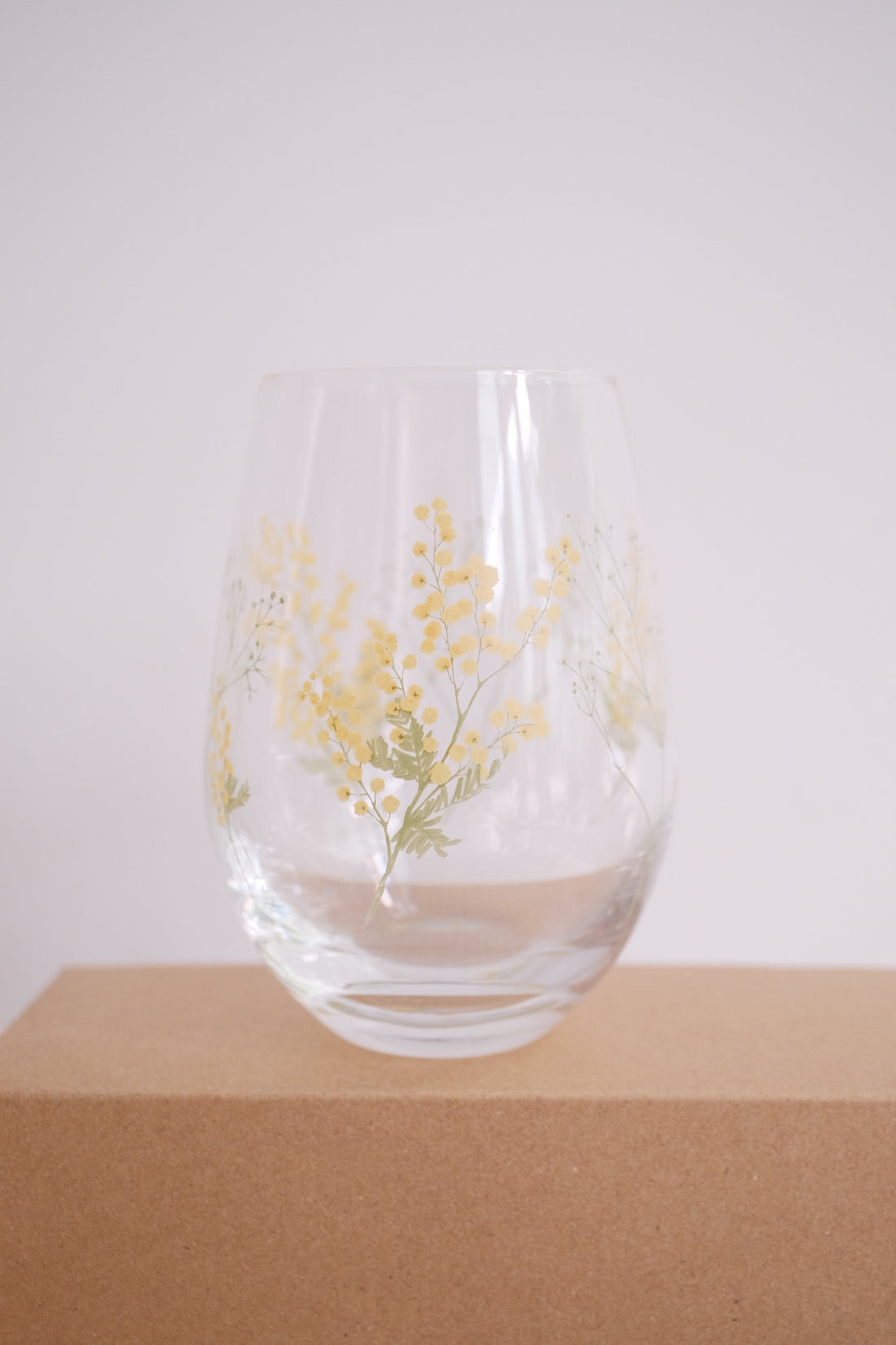 Toyo Sasaki Pair of Tumblers 400ml Acacia Design