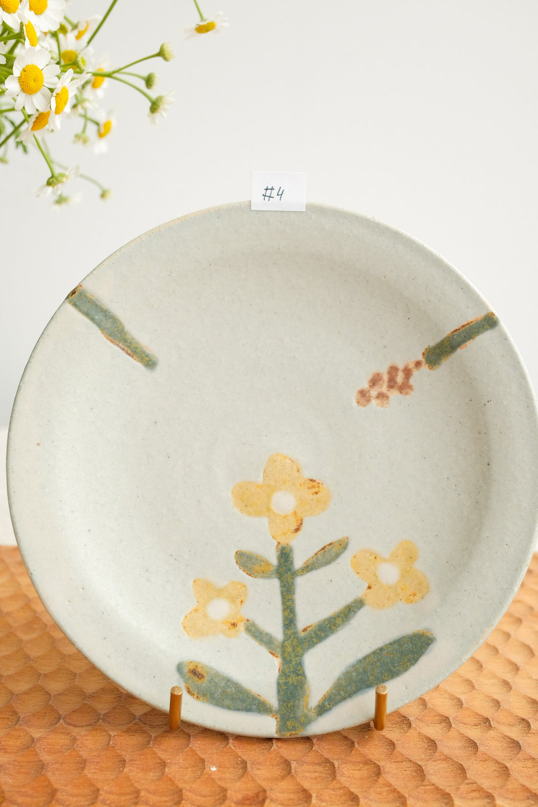 Makiko Okizawa 冲澤真纪子- 15cm Flower Plate MA05