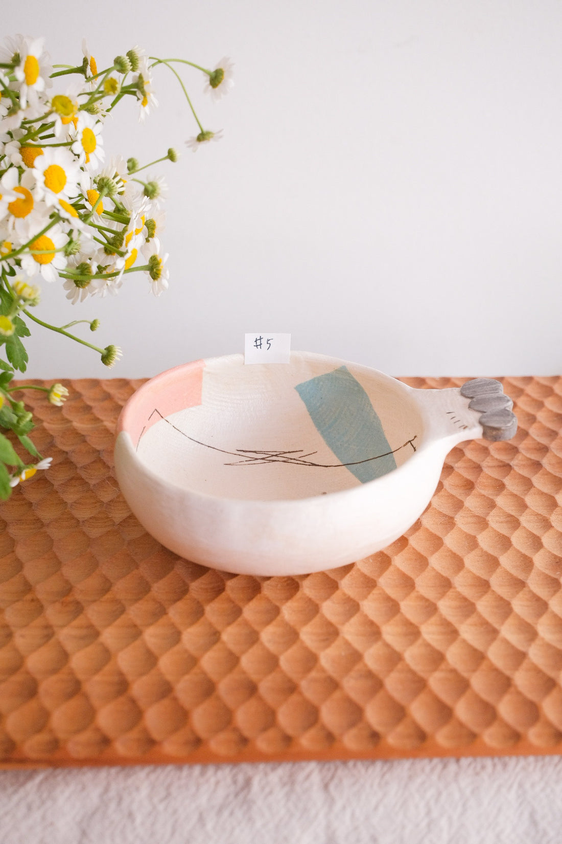 Hacorie 石丸和美 Bowl With Handle - Geometry HC05