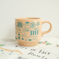 Decole Handmade Cat Mug