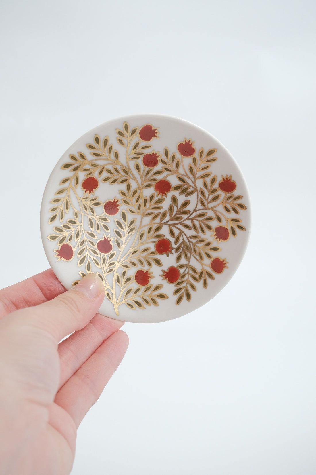 Natsumi Iino 飯野夏實 Saucer - Pomegranate NI003