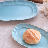 Minoware Tableware - Blue Long Plate