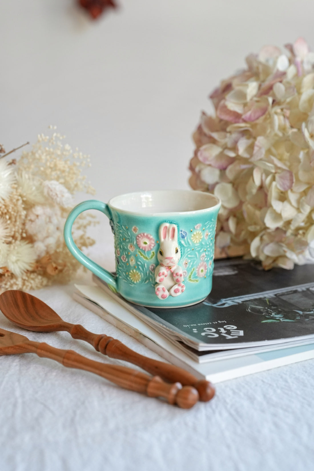 Kimiko Yamamoto 山本貴美子 - Stuffed Bunny Mug KY03