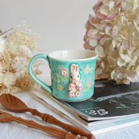 Kimiko Yamamoto 山本貴美子 - Stuffed Bunny Mug KY03