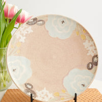 Makiko Okizawa 冲澤真纪子- 24cm Flower Ring Plate MA06