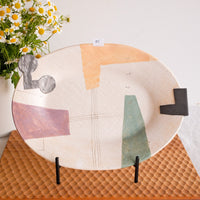 Hacorie 石丸和美 Oval Plate - Irregular Shape HC08