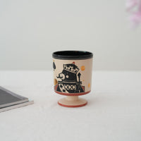 Shirogarasu Studio Poker Black Goblet