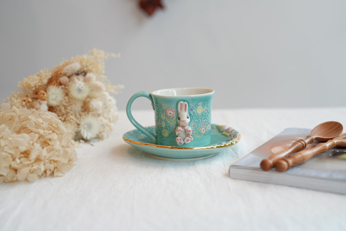 Kimiko Yamamoto 山本貴美子 - Stuffed Bunny Mug KY03