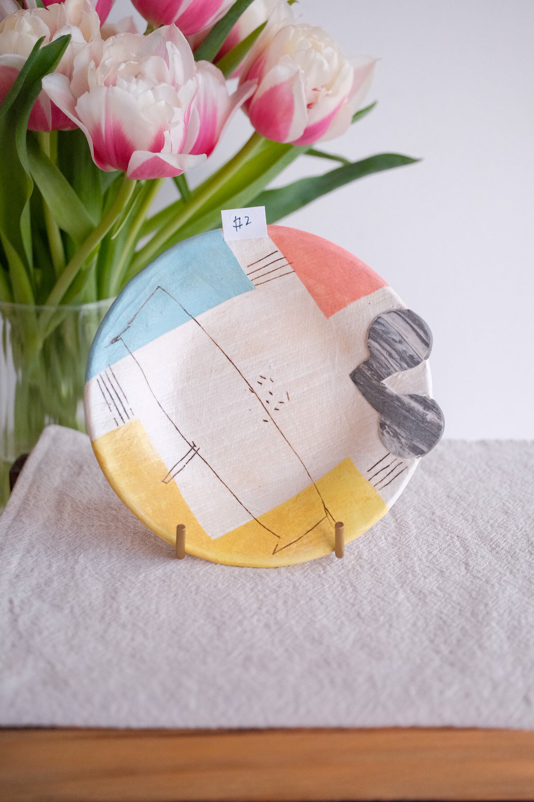 Hacorie 石丸和美 Mug with Saucer - Irregular Shape HC24